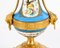 Urnas Bleu Celeste Sevres francesas antiguas, siglo XIX. Juego de 2, Imagen 6