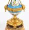 Urnas Bleu Celeste Sevres francesas antiguas, siglo XIX. Juego de 2, Imagen 20