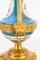 Urnas Bleu Celeste Sevres francesas antiguas, siglo XIX. Juego de 2, Imagen 9