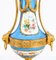 Urnas Bleu Celeste Sevres francesas antiguas, siglo XIX. Juego de 2, Imagen 15