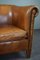 Cognac Sheep Leather Club Chair, Image 7