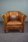 Cognac Sheep Leather Club Chair 1