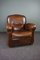 Vintage Sheep Leather Armchair, Image 2