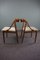 Vintage Danish Model 16 Dining Chairs by Johannes Andersen for Uldum Møbelfabrik, Set of 4 6