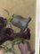 Hl Th Cartoux, Natura morta con bouquet di fiori, XX secolo, Olio su tela, Immagine 7
