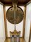 Late 19th Century Napoleon III Skeleton Cage Clock in Bevelled Glass & Brass 8