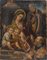 Scène Religieuse avec Vierge à l'Enfant, Fin des années 1600, Peinture sur Cuivre 1