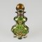 Glass Salt Bottle with Gold Leaf Details, 18th Century 3