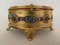 19th Century Napoleon III Cloisonne Bronze Box with Claw Feet 7