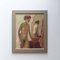 Ann Le Bas, Figure Nue avec Reflet, Peinture à l'Huile, 20ème Siècle, Encadrée 1
