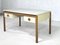 Wood and Satin Lacquer Chalk Color Desk, 1960s 2