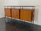 Modular Sideboard with 3 Bodies on Legs attributed to Vittorio Dassi, 1950s, Set of 3 3