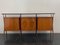 Modular Sideboard with 3 Bodies on Legs attributed to Vittorio Dassi, 1950s, Set of 3 2