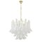 Murano Glass Petal Suspension Lamp, Italy, 1990s 1