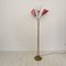 Mid-Century Floor Lamp in Brass with Three Movable Arms, 1952 5
