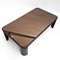 Swiss Coffee Table in Leather from De Sede, 1970s 2