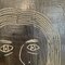 Felix Bachmann, Ritratto nero di donna, 2022, Acrilico su legno, Incorniciato, Immagine 6
