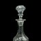 Vintage English Etched Glass Fine Wine Decanter, 1950s, Image 6