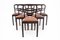 Art Deco Dining Chairs, Poland, 1950s, Set of 6 2