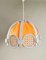 Wicker, Rattan and Fabric Pendant Light, 1960s, Image 22