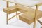 Mid-Century Wood and Glass Desk attributed to Mario Oreglia, 1950s, Image 2