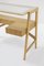 Mid-Century Wood and Glass Desk attributed to Mario Oreglia, 1950s, Image 8