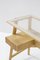 Mid-Century Wood and Glass Desk attributed to Mario Oreglia, 1950s, Image 6