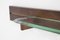 Hanging Console in Wood and Glass by Pietro Chiesa for Fontana Arte, 1950s 9