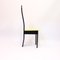 Postmodern High Back Chairs from Mørkøv Møbelindustri Aps, 1980s, Set of 4 9