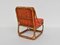 Set of Bamboo Armchairs with Velvet Cushion by Ross Littel & Inger Klingenberg, 1969 6