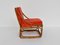 Set of Bamboo Armchairs with Velvet Cushion by Ross Littel & Inger Klingenberg, 1969 5