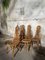 Sedie da pranzo Mid-Century moderne in bambù e vimini, Francia, anni '60, set di 6, Immagine 6