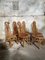 Sedie da pranzo Mid-Century moderne in bambù e vimini, Francia, anni '60, set di 6, Immagine 4