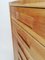 Vintage Oak and Birch Wood Office Tallboy Chest of Drawers, 1960s, Image 6