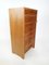 Vintage Oak and Birch Wood Office Tallboy Chest of Drawers, 1960s, Image 20