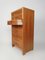 Vintage Oak and Birch Wood Office Tallboy Chest of Drawers, 1960s, Image 3