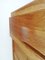 Vintage Oak and Birch Wood Office Tallboy Chest of Drawers, 1960s, Image 4