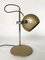 Lámpara de escritorio dorada de aluminio, Imagen 3