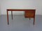 Minimal Rosewood Desk by Haug Snekkeri for Brusko, Norway, 1960s 1