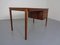 Minimal Rosewood Desk by Haug Snekkeri for Brusko, Norway, 1960s 3
