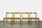 Vintage Oak Dining Chairs by Gerard Geytenbeek for Azs, Netherlands, 1960s, Set of 4 1