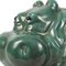 Big Green Ceramic Statue of Hippopotamus 8