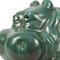 Big Green Ceramic Statue of Hippopotamus, Image 8