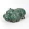 Big Green Ceramic Statue of Hippopotamus 7