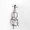 Large Mid-Century Modern Wire Steel Candleholder, Image 2