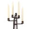 Large Mid-Century Modern Wire Steel Candleholder, Image 10