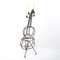 Large Mid-Century Modern Wire Steel Candleholder 5