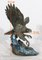 Brunelle, Adler mit weißem Kopf, 20. Jh., Zinn 16