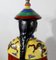 Estatuas de mandarín de loza, años 80. Juego de 3, Imagen 22