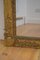 Espejo francés antiguo de madera dorada, 1840, Imagen 12